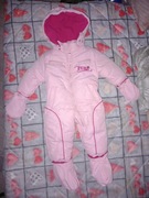 Kombinezon zimowy na polarze r.74