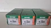 Wkręty ciesielskie SPAX 6x180, WIROX A9J.