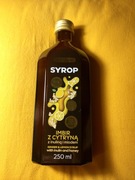 Syrop Imbir z cytryną - z inuliną i miodem 
