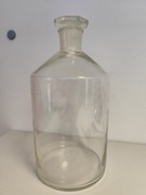 Butla apteczna 2L szkło laboratoryjne z korkiem 