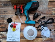 Pistolet natryskowy 700 W z pojemnikiem 1200 ml, 5 miedzianych dysz