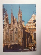 Litwa Wilno kościół św. Anny 1990 r.