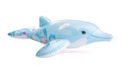 Dmuchany kolorowy delfin do pływania,  zabawka delfin do pływania INTEX