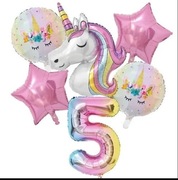 Zestaw balonów jednorożec SZYBKA WYSYŁKA