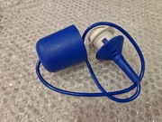 Zwis, zawiesie, kabel do lamp wiszących E27 - niebieski
