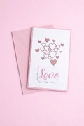 Kartka okolicznościowa „Love” z kopertą