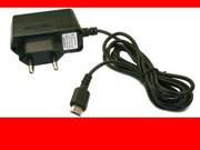 Ładowarka 220-230V sieciowa mini-USB z kablem na 5V 1000mA 1A