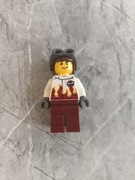 Lego ludzik Airport Lotnisko Pilot 