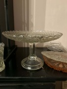 stara kryształowa tortownica