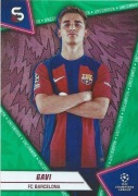 TOPPS SUPERSTARS 2023/2024 GAVI FC BARCELONA UNCOMMON GREEN 47