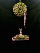 Wianek plus stroik wielkanocny