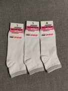 Bawełniane skarpety z błyszczącą gumką 38–40 nowe