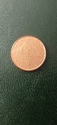 Słowacja - 1 eurocent 2009