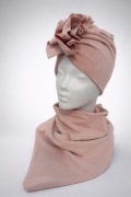 Turban zestaw chusta turban kwiat 