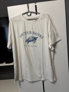 Biała koszulka z nadrukiem