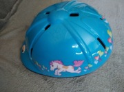 Kask jeździecki dziecięcy plastikowy 