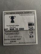 Finał pucharu ligi angie 1982 Liverpool Tottenham 