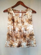 Bluzka satynowa leopard 38