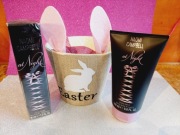 UNIKAT! Naomi Campbell At Night zestaw perfumy EDT 30ml folia +150ml balsam