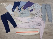 Paka ubrań zestaw rozmiar 110 - 10 sztuk