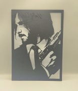 John Wick – Sylwetka – Dekoracja 2D na Ścianę
