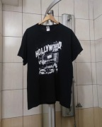 bluzka koszulka L merch t-shirt męski czarna sport retro drip premium vinta