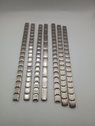 Bransoletki modeuowe, dużo części, stał nierdzewna 