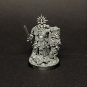 Space Marines - Captain with Relic Shield - 3A