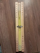 nowa klepsydra do sauny długość 29 cm ma pewne niedoskonałości widoczne 