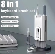 8w1 Zestaw do czyszczenia klawiatury i elektroniki – pędzelek, spray