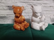 Misie Niedźwiedzie 2szt ceramika Bodrogkeresztur 