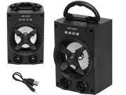 Głośnik Bluetooth bezprzewodowy radio USB MP3 RGB 