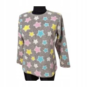 *DAMSKA PIŻAMA SWEET DREAMS GWIAZDKI CIEPŁA ROZMIAR 12/13 LAT XS/S