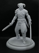 Figurka 3D inspirowana grą The Elder Scrolls V: Skyrim – Dovahkiin