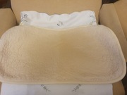 pokrowiec na poduszkę owcza wełna Merynos Zdrowy sen 33*64 zamek wyprzedaż