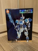 Klocki – robot INFINITE MECH z włócznią | NOWE | 253 el.