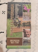 Puszcza Pyzdrska mapa 