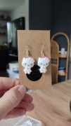 Kolczyki hello kitty na prezent śmieszne 