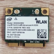 Karta sieciowa Wi-Fi Intel Centrino Advanced-N 6200 AGN (Half Mini PCIe)