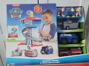 PSI PATROL WIEŻA OBSERWACYJNA Z AUTKAMI I FIGURKAMI swiatełka i dzwięki.