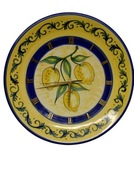PORCELANOWY ZEGAR WISZĄCY KUCHENNY OK.1980_ 31,5CM