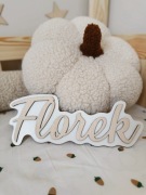 Dekoracja ścienna imię dziecka