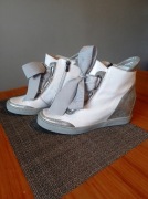 Botki damskie skórzane 