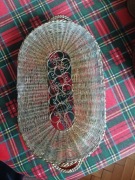 Tacka metalowa z drucików