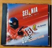 CD reklamujące oleje SELENIA z grą