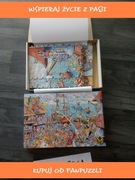 puzzle shanty 600 Christa stare wydanie kompletne ułożone