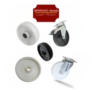 Kółka tworzywowe do wózków wędzarniczych i masarskich