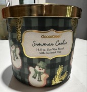 goose creek snowman cookie