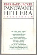 Eberhard Jäckel, PANOWANIE HITLERA