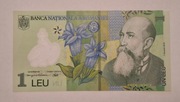 Banknot 1 lei 2018 Rumunia polimer UNC